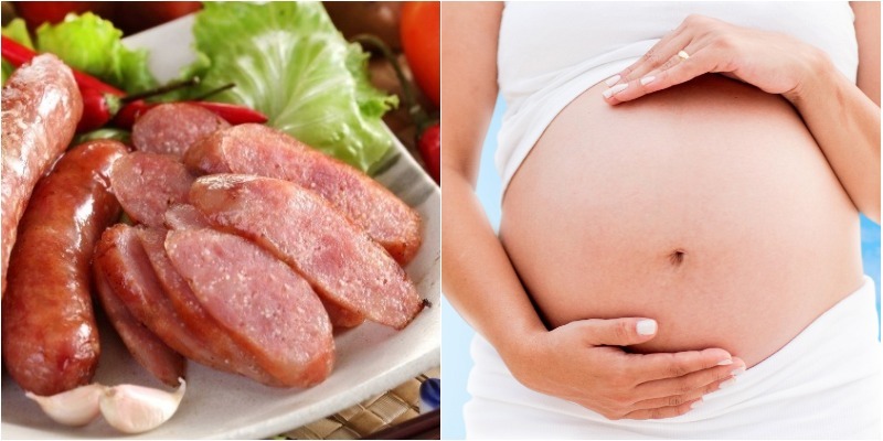 Bà bầu ăn lạp xưởng có được không?