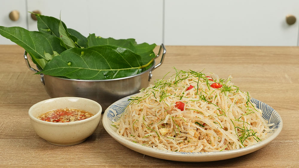 Bảo quản nộm bì lợn thính đúng cách