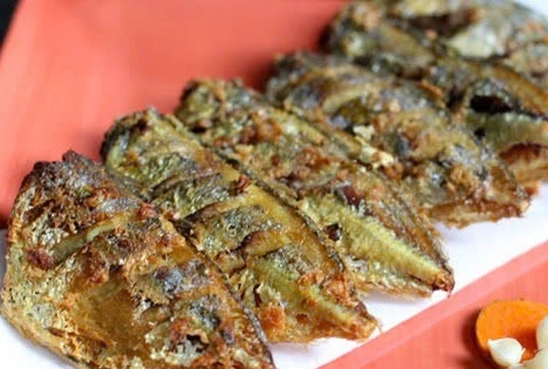 Cá ngân chiên giòn