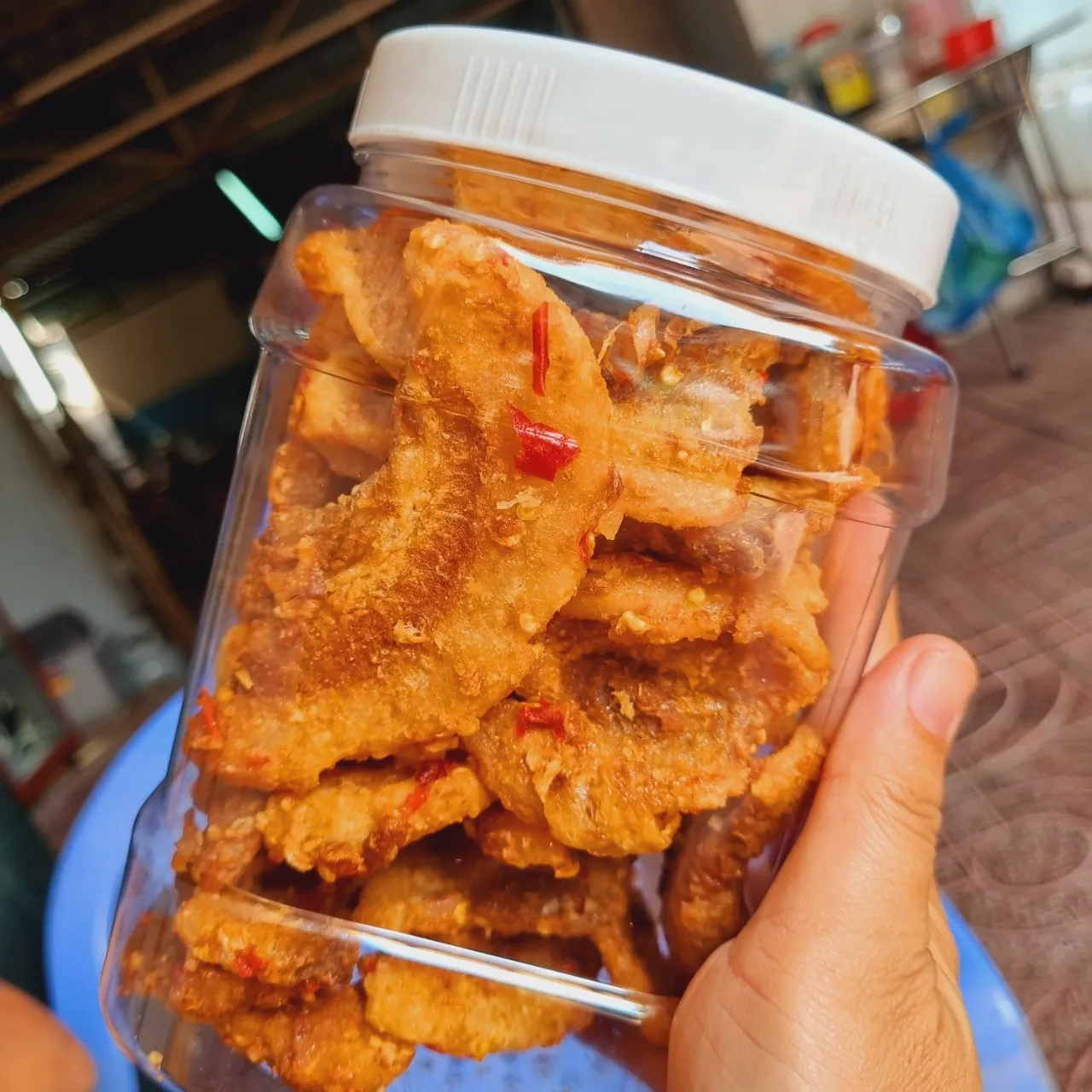 Cách bảo quản tóp mỡ thịt ba chỉ