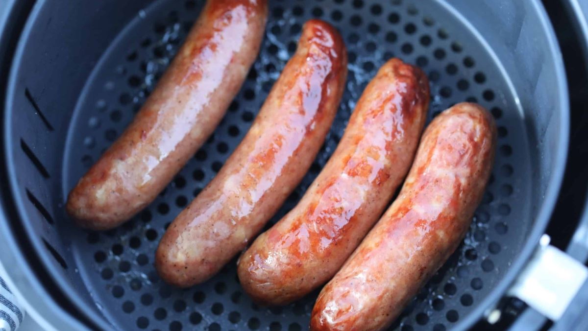 Cách chiên lạp xưởng bằng nồi chiên không dầu đơn giản nhất