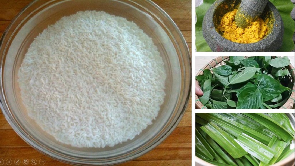 Cách làm xôi ngũ sắc