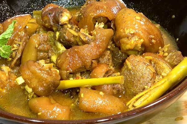 Cách nấu giả cầy từ chân giò heo đơn giản mà ngon