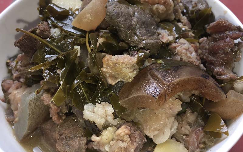 Cách nấu thịt trâu với lá lồm