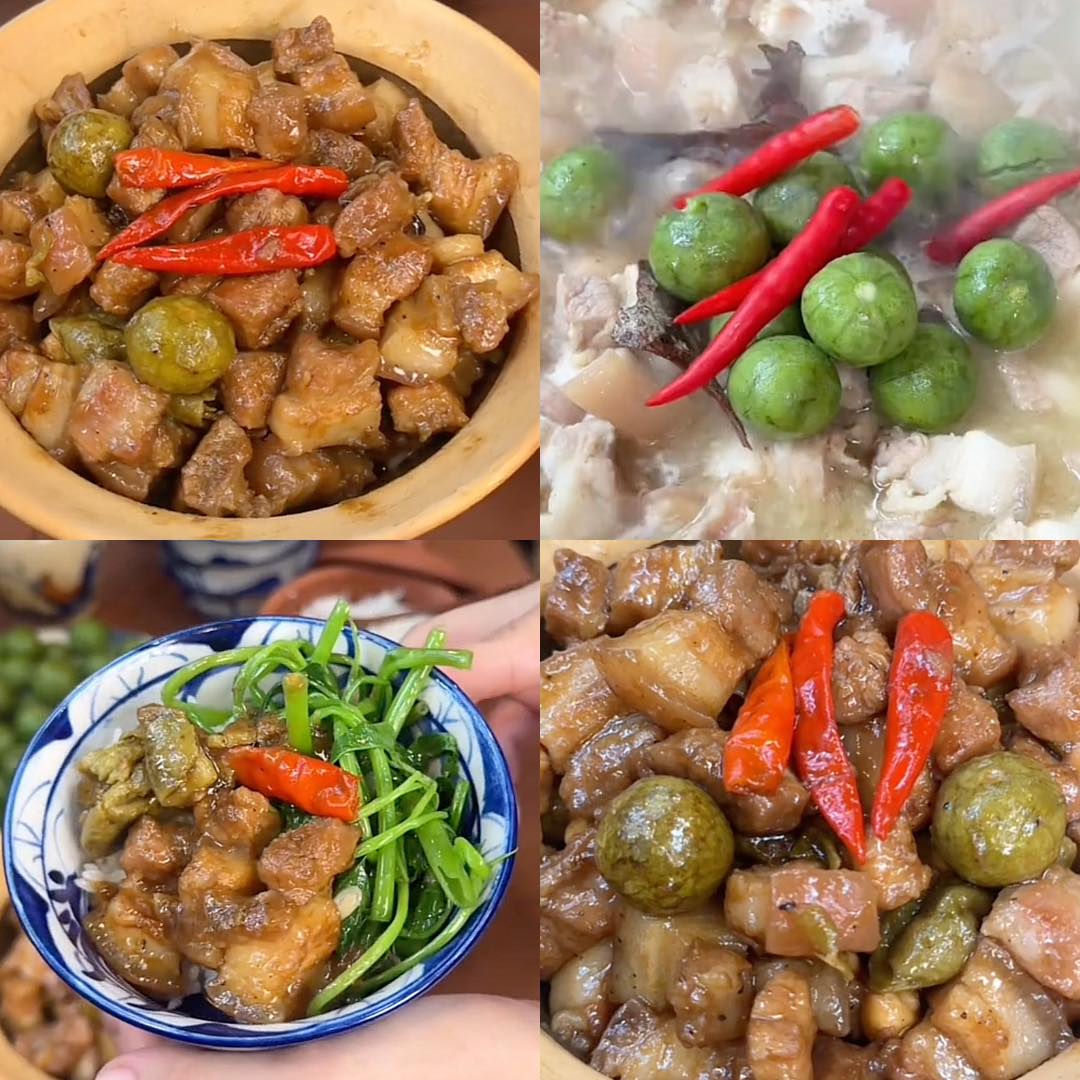 Cách om thịt lợn cho món thịt lợn om sấu