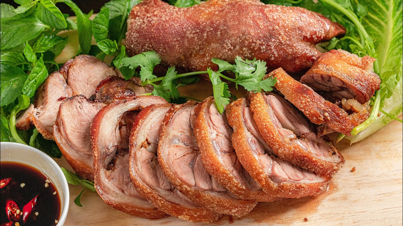 Chân giò lợn mán chiên giòn