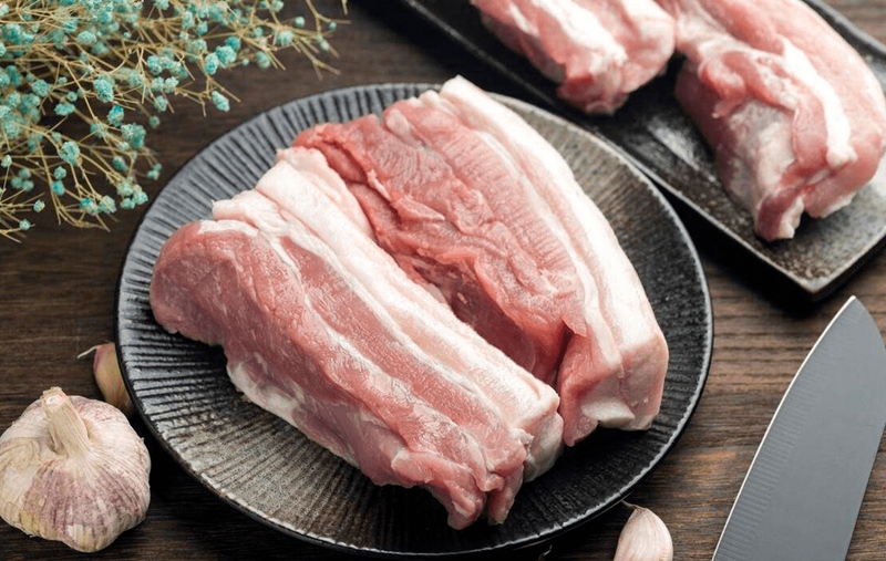 Chọn thịt ba chỉ tươi ngon