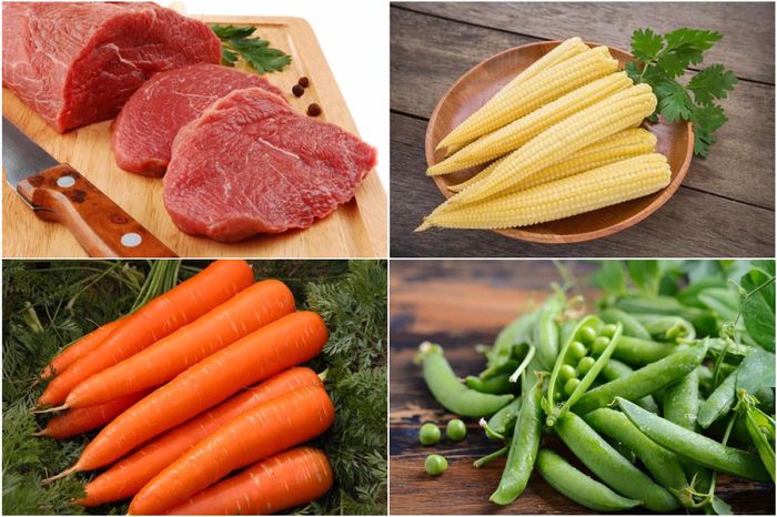 Chuẩn bị nguyên liệu