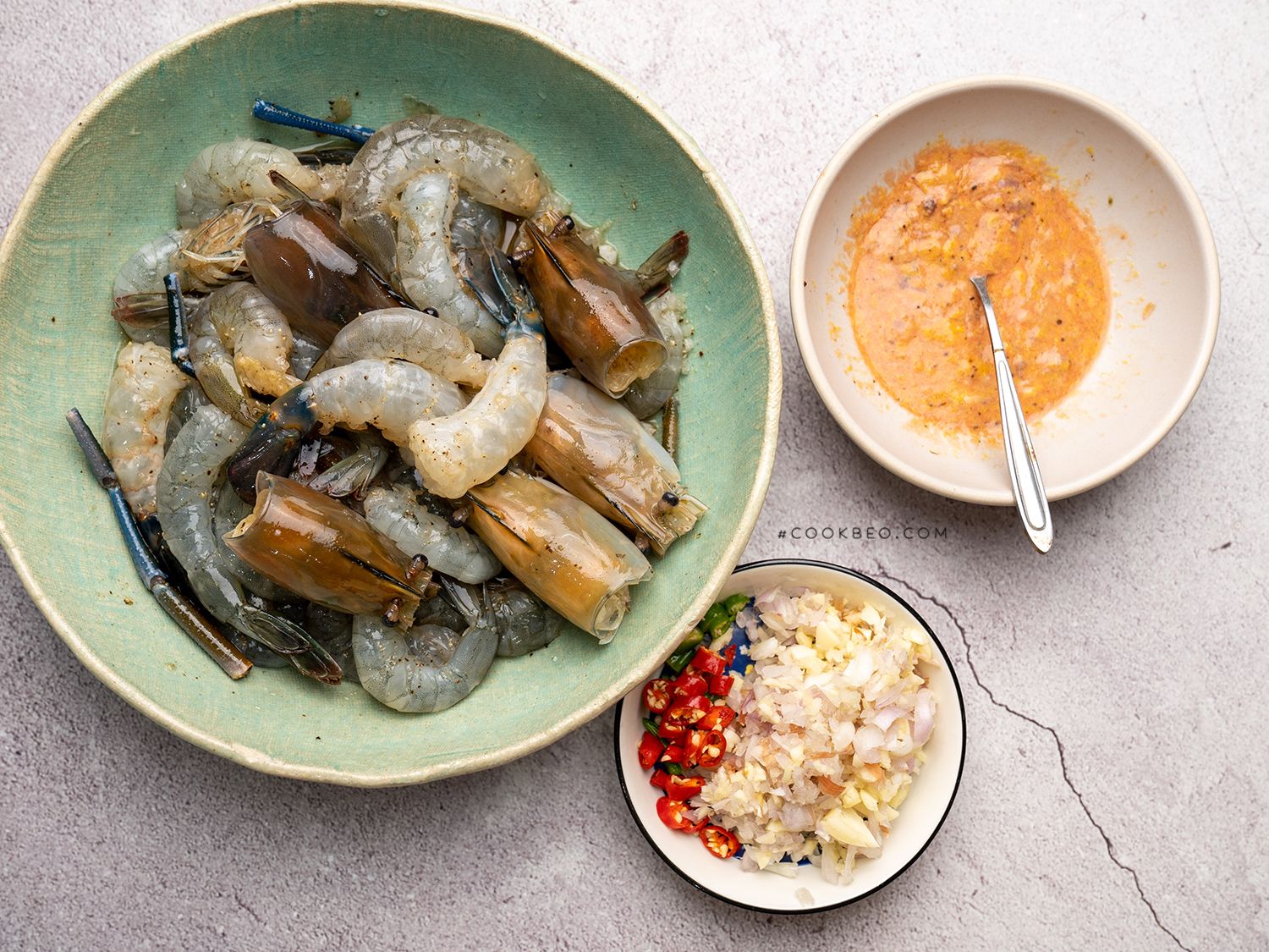 Làm món tôm kho tàu không cần nước dừa