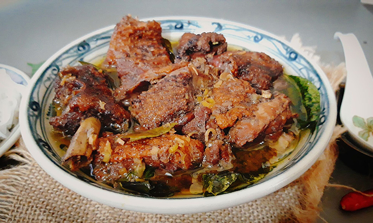 Món giả cầy ngan của bạn đã sẵn sàng để thưởng thức.