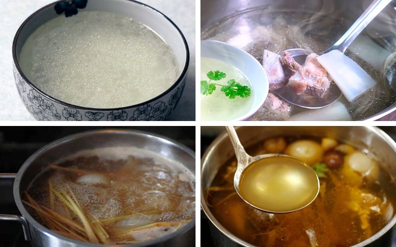 Nấu súp thịt heo