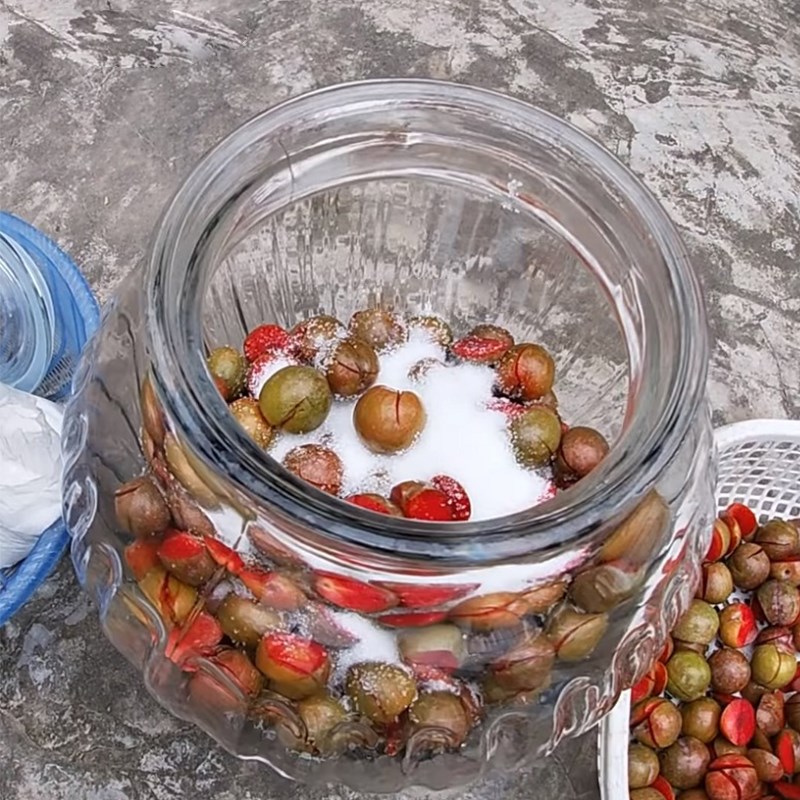 Nguyên liệu cần để làm rượu mận