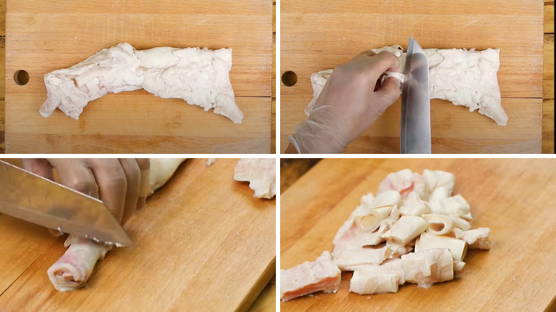 Nguyên liệu làm món gân bò kho gừng