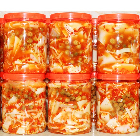 Quả mắc mật tươi ngâm dấm ớt, măng ớt