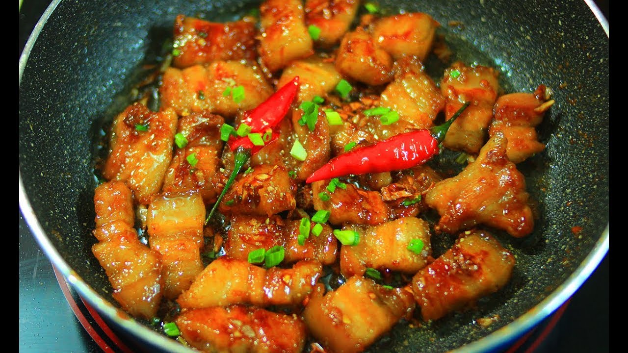 Rang thịt ba chỉ