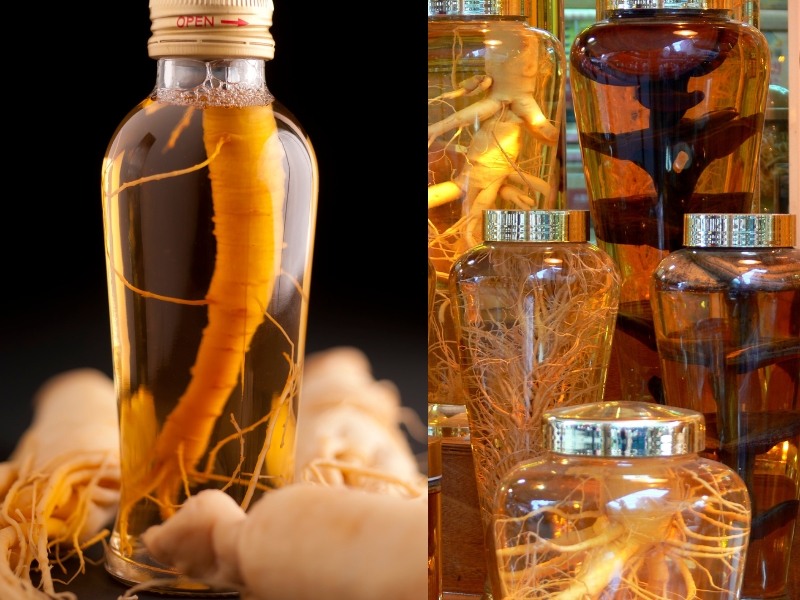 Rượu ngâm hồng sâm