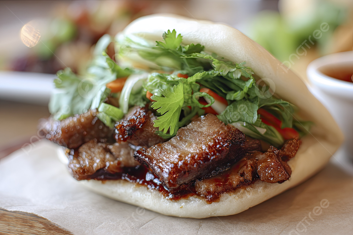 Thịt lợn mỡ bánh bao