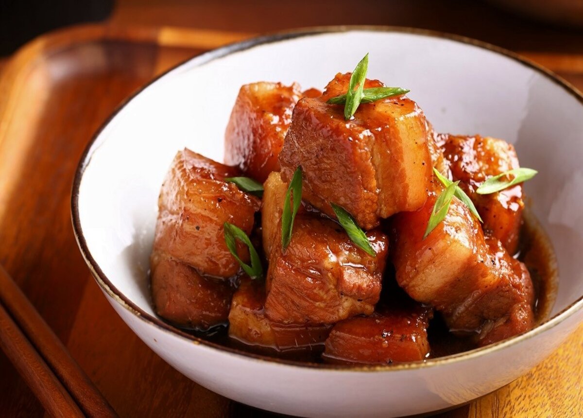 Thịt lợn nạc kho tàu