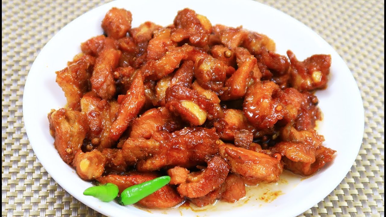 Thịt lợn nạc rim