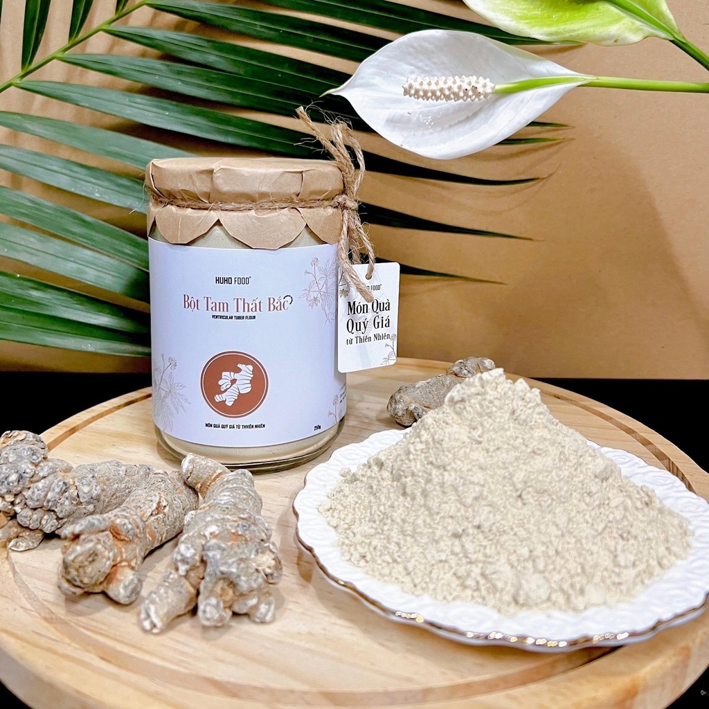 Bột tam thất Huho món quà quý giá từ thiên nhiên