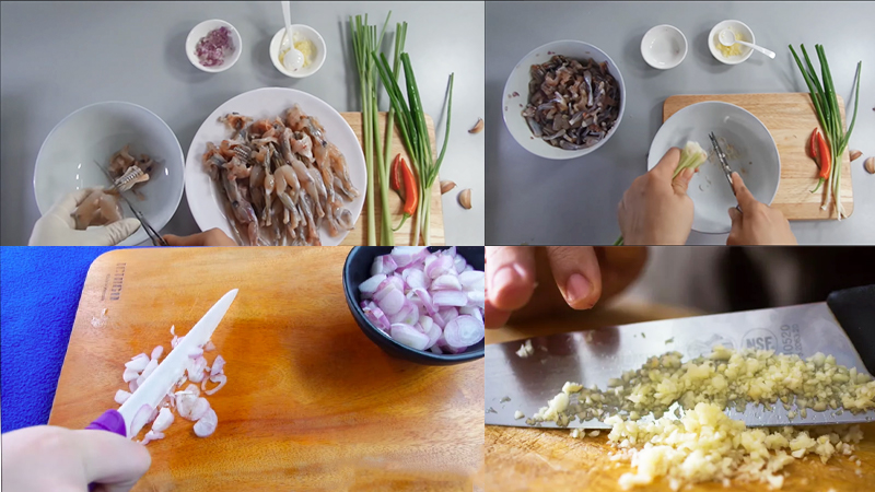 Cách chế biến món ếch xào sả ớt hành tây