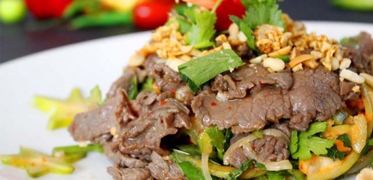 Giới thiệu về nộm bò bóp thấu