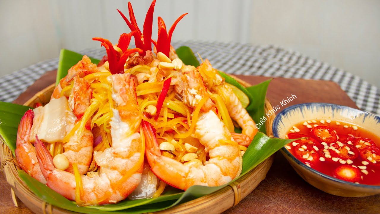 Gỏi đu đủ tôm thịt