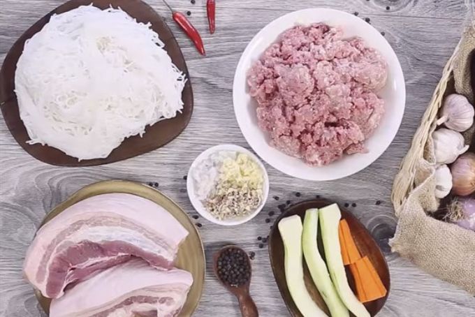 Nguyên liệu cần thiết