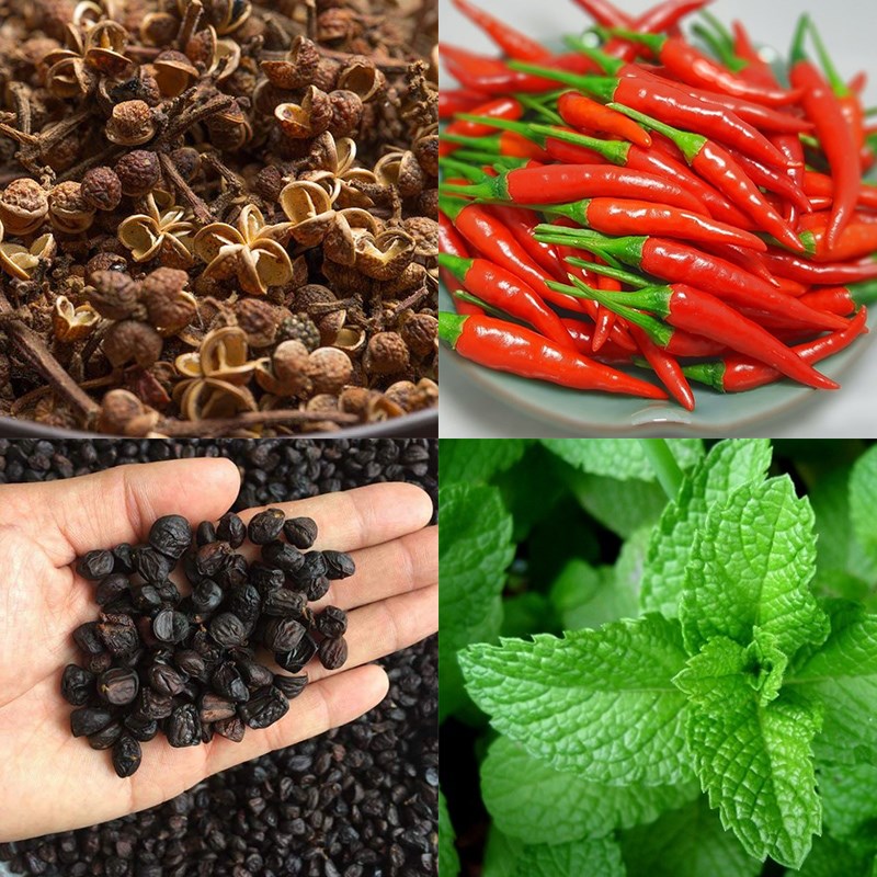 Nguyên liệu làm chẳm chéo