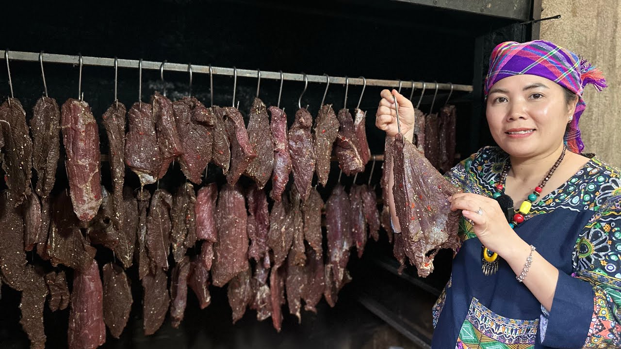 Thịt trâu gác bếp Sapa