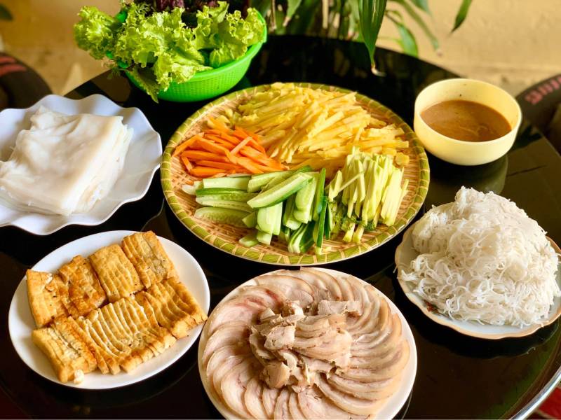 Chuẩn bị nguyên liệu